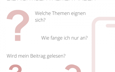 So findest Du die richtigen Themen