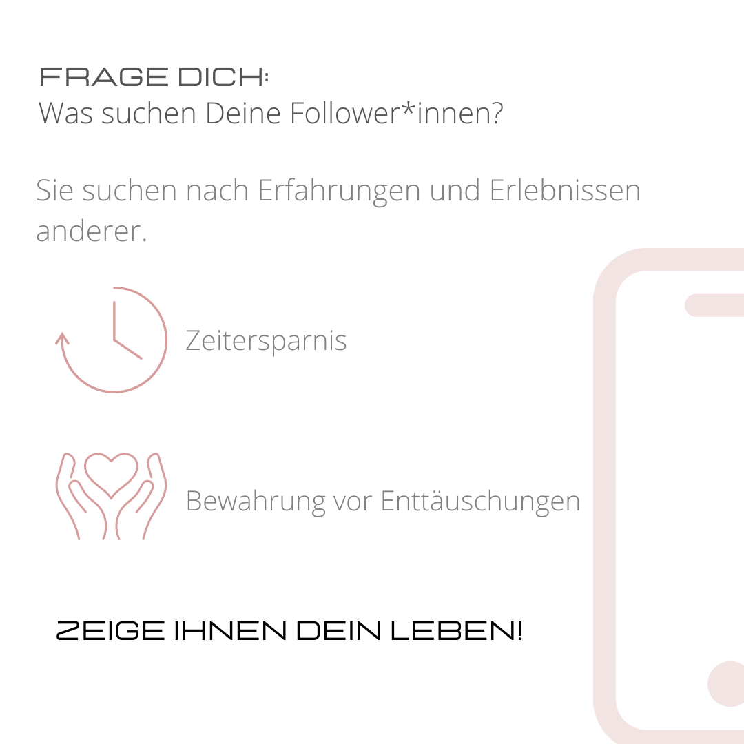 Social Media Themen finden: Frage dich