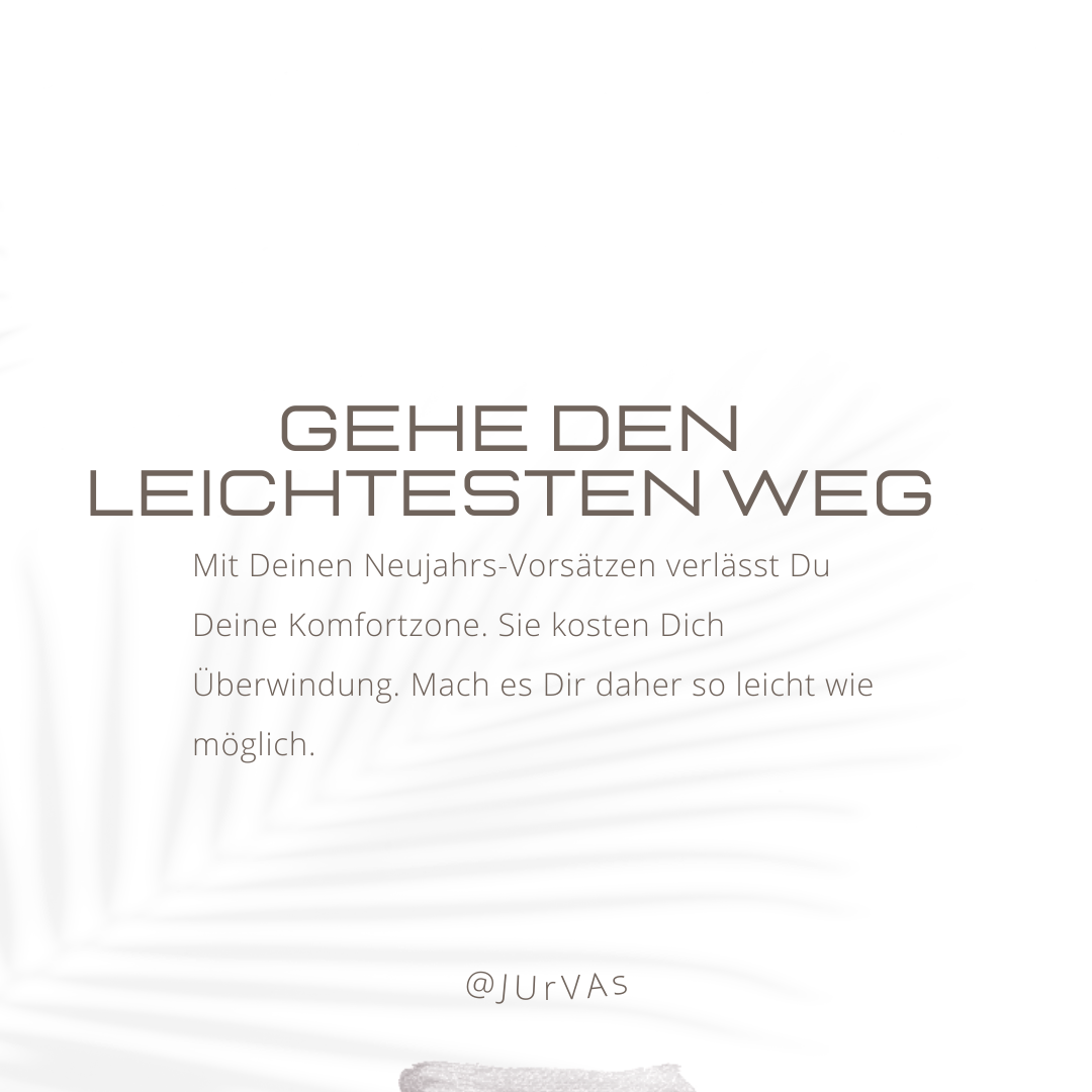 Gewohnheiten ändern: Gehe den einfachsten Weg